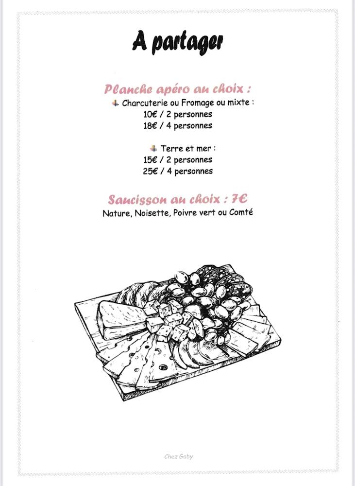 Chez Gaby - Menu Image 3